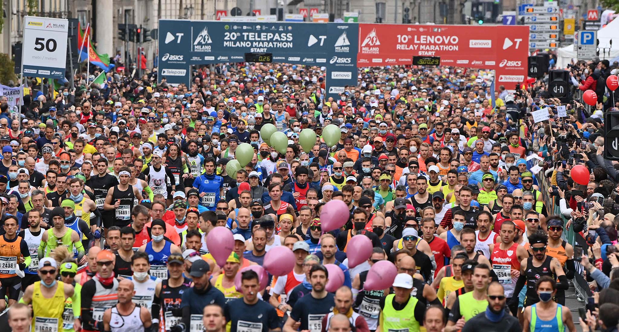 20th Telepass Milano Marathon. The capital city of running